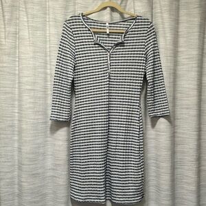 Lulus Blue and White Striped Dress SZ M